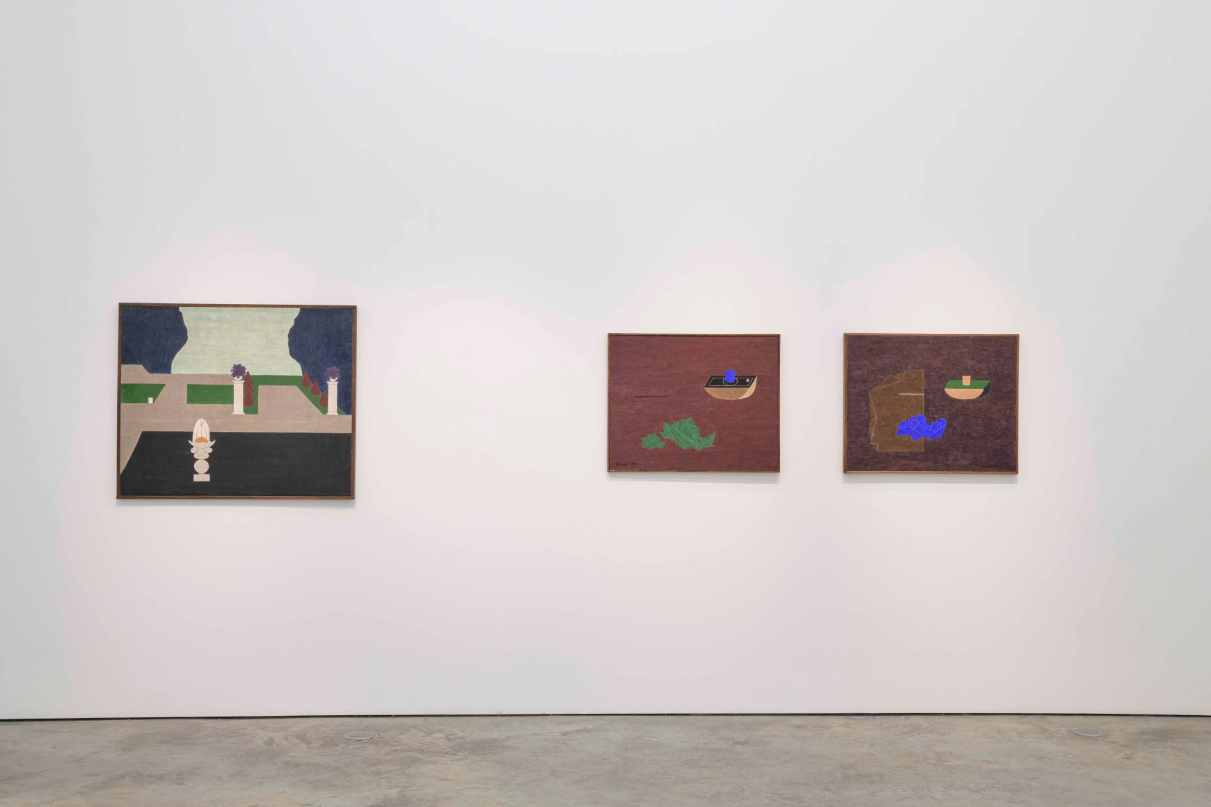 Alfredo Volpi &amp; Eleonore Koch, Installation view
