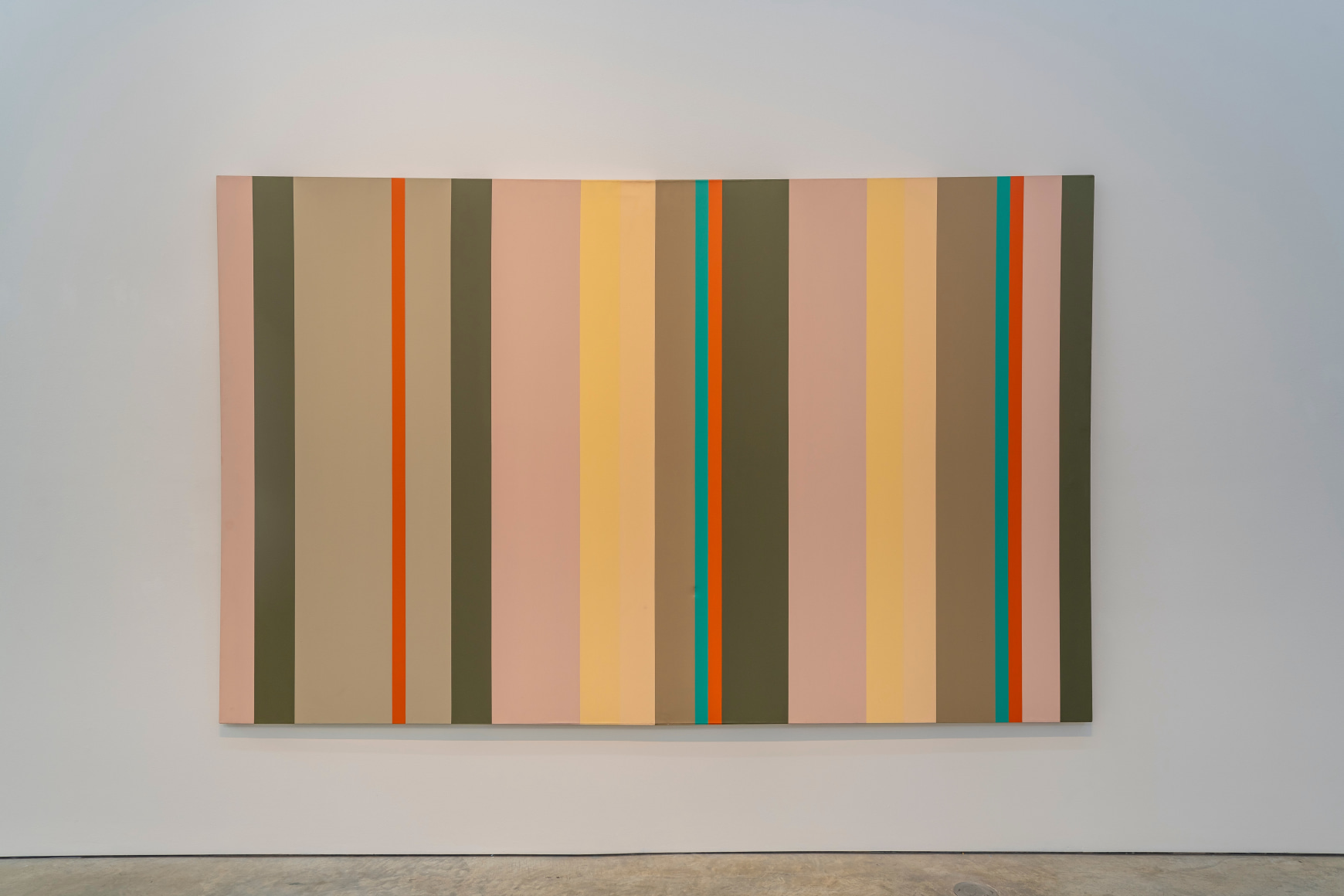 Color and Line, installation at Sicardi | Ayers | Bacino. Photo by Anthony Rathbun.