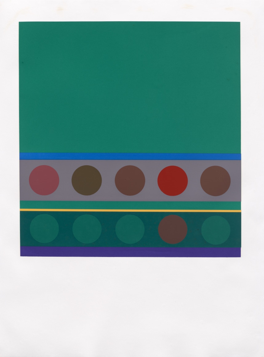 Mercedes Pardo, Untitled, Unknown Edition. Serigraph on paper, 30 1/8 x 22 5/8 in. (76.5 x 57.5 cm.)