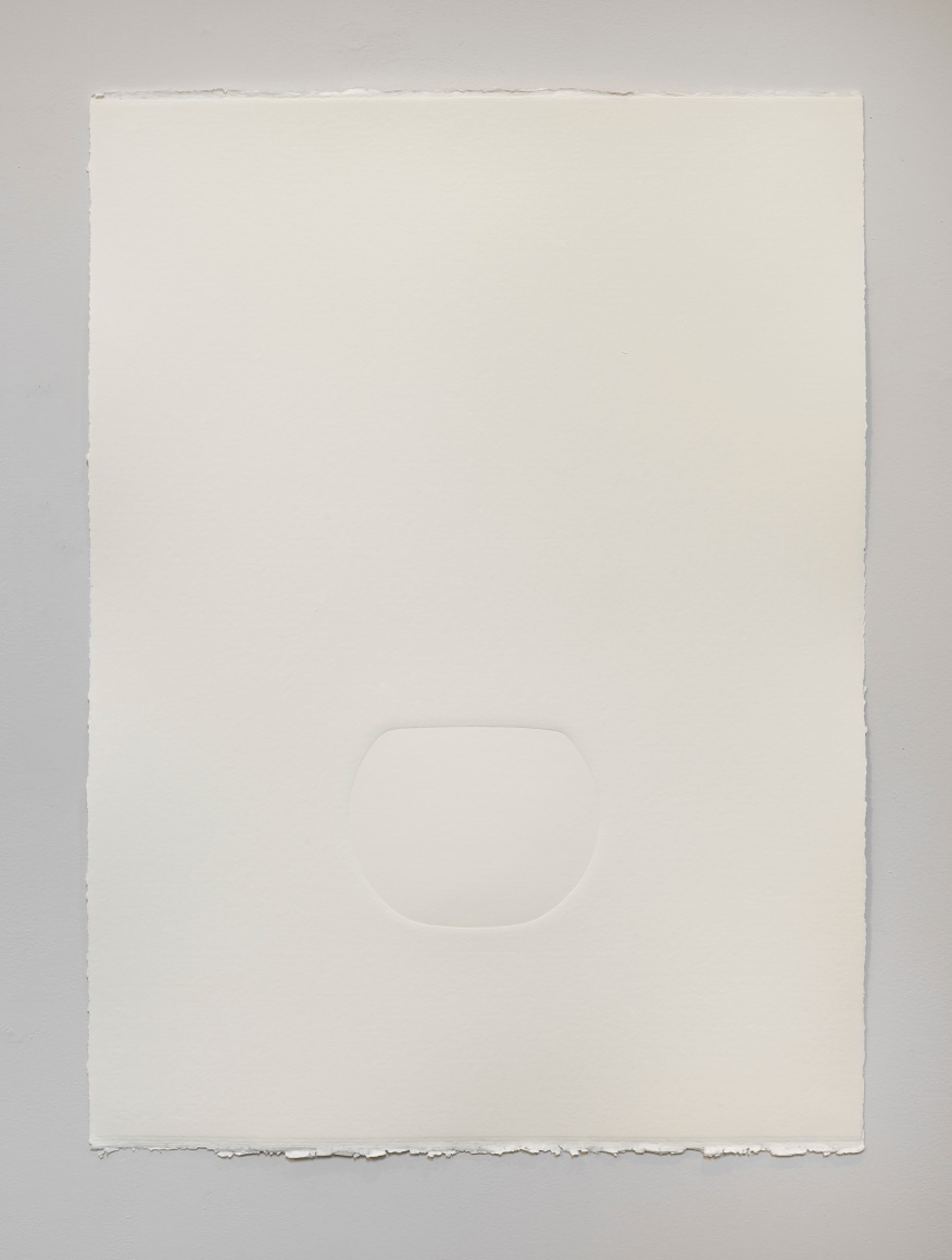 Reynier Leyva Novo, Solid Void #4, 2022. Embossed paper [Fabriano 300 lb.], 22 x 30 in.&nbsp;(55.9 x 76.2 cm.)