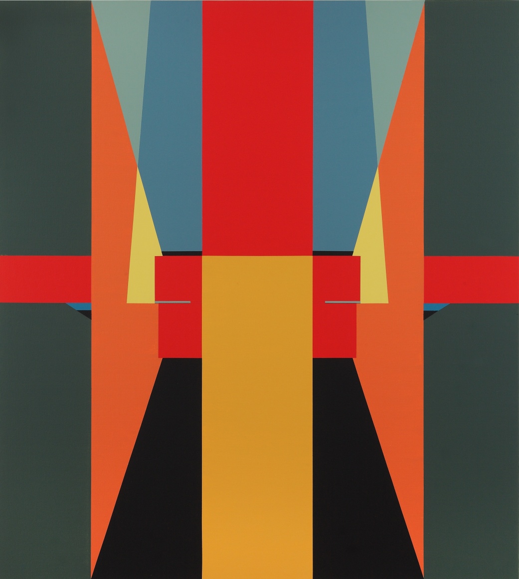 Fanny San&iacute;n, Acrylic N&ordm; 3, 2010, 2010. Acrylic on canvas, 58 x 52 in.