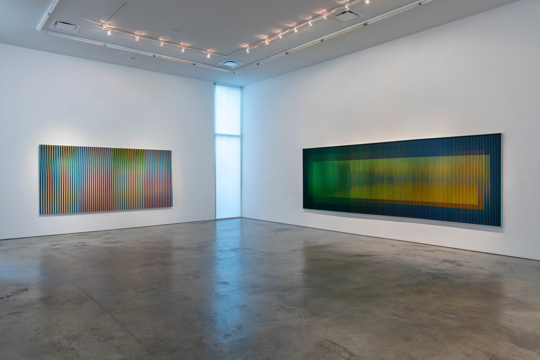 Installation view of&nbsp;Carlos Cruz-Diez: A Legacy in Color, 2023, Sicardi | Ayers | Bacino. Photo by Anthony Rathbun.
