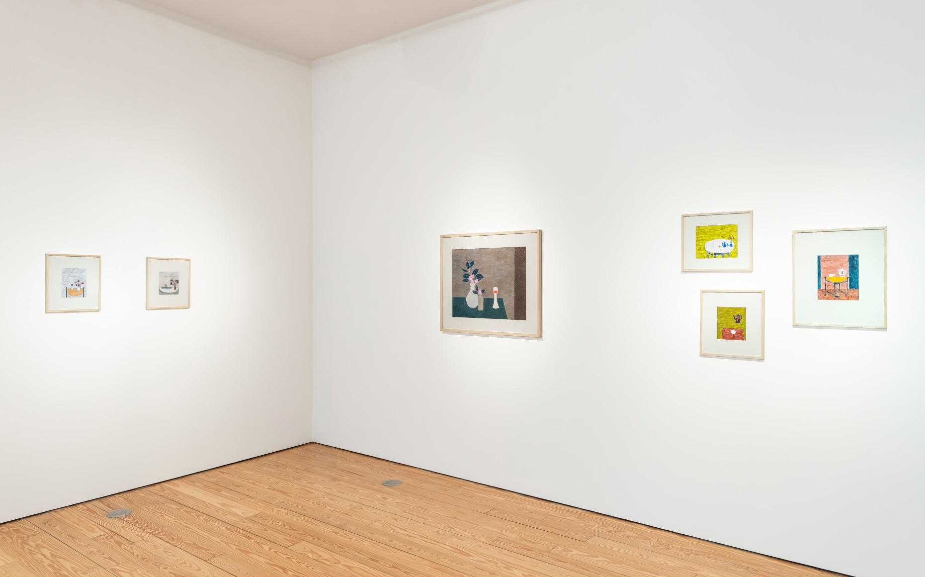 Installation view of&nbsp;Eleonore Koch: Subconscious Contemplation, 2023, Sicardi | Ayers | Bacino. Photo by Anthony Rathbun.