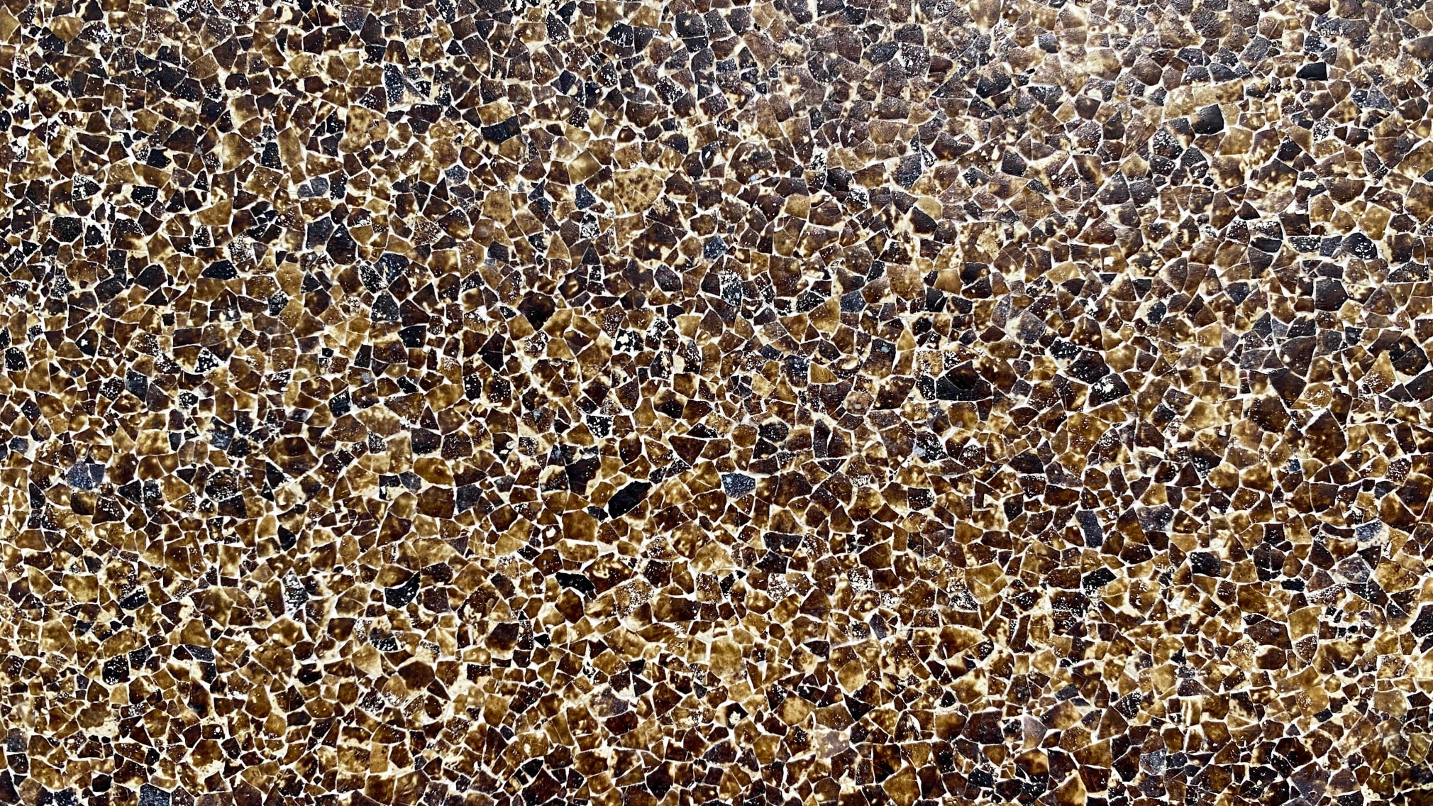 Gabriel de la Mora, 10,980, 2013. 10,980 pieces of eggshell [quail] on wood, 11 13/16 x 11 13/16 x 1 1/2 in. (30 x 30 x 3.9 cm.) (detail)