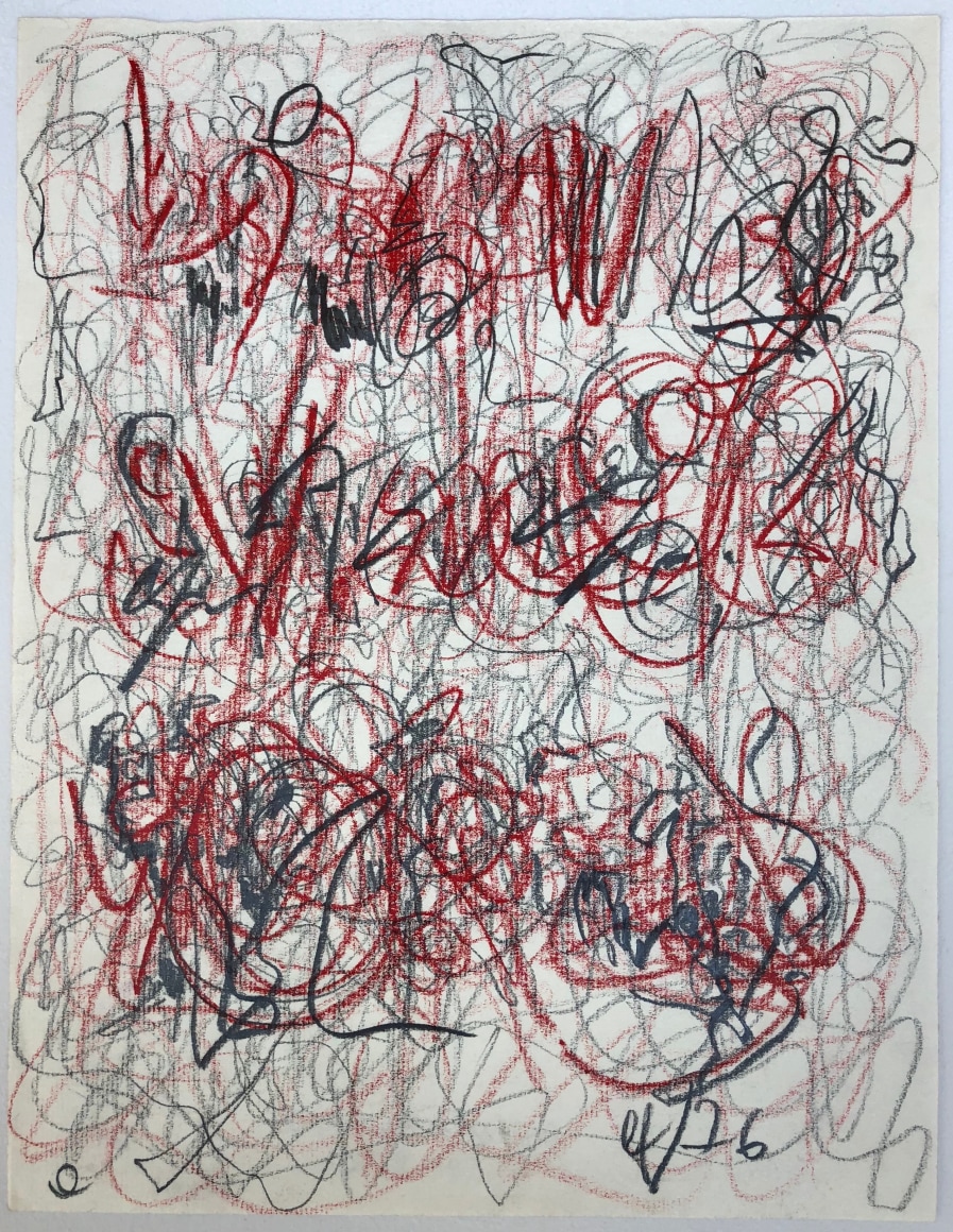 Le&oacute;n Ferrari.&nbsp;Sin T&iacute;tulo, 1976.&nbsp;Pencil on paper,&nbsp;12 19/32 x 9 27/32 in. (32 x 25 cm.)