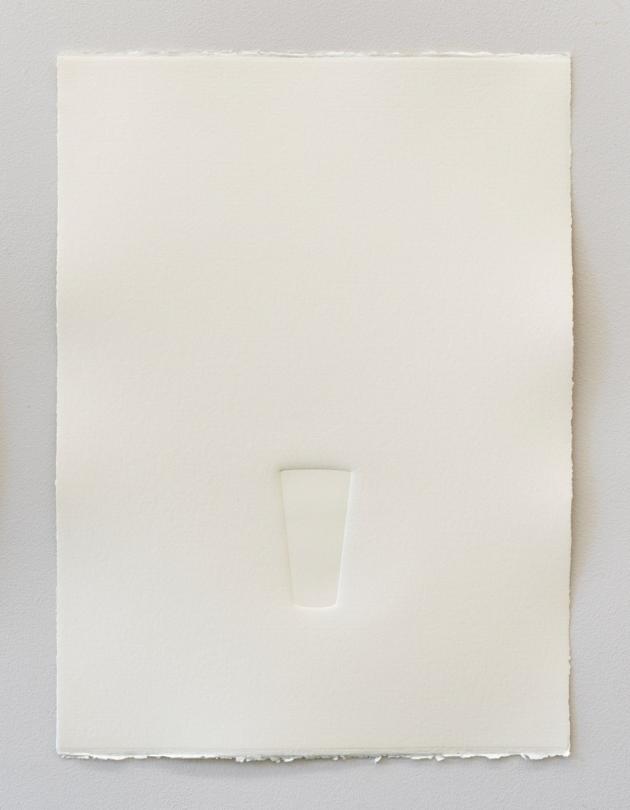 Reynier Leyva Novo, Solid Void #7, 2022. Embossed paper [Fabriano 300 lb.], 22 x 30 in.&nbsp;(55.9 x 76.2 cm.)