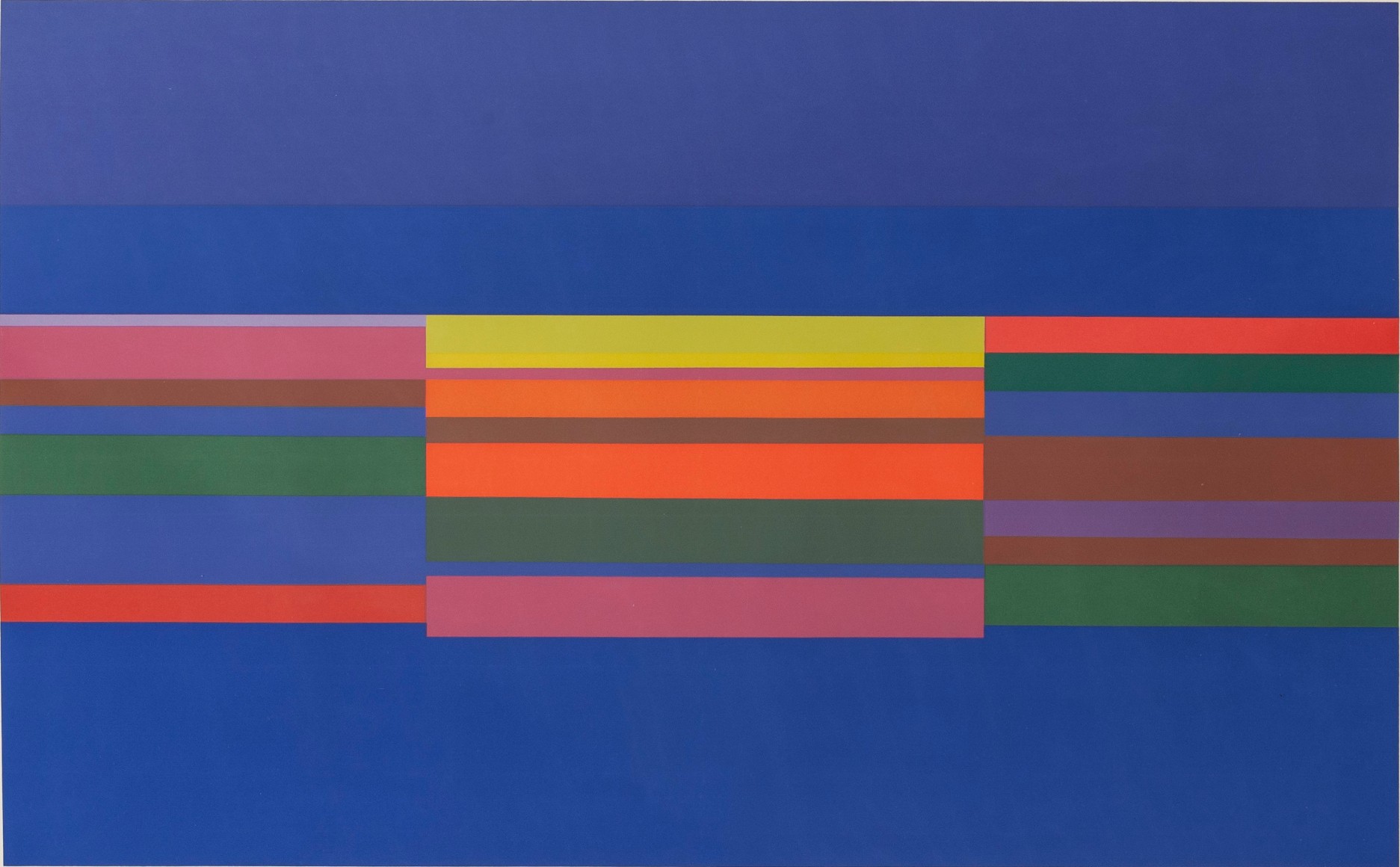 Mercedes Pardo Ponte, Untitled [Ed. 6/100], 1981. Serigraph on paper, 27 9/16 x 39 5/16 in. (70 x 100 cm.)