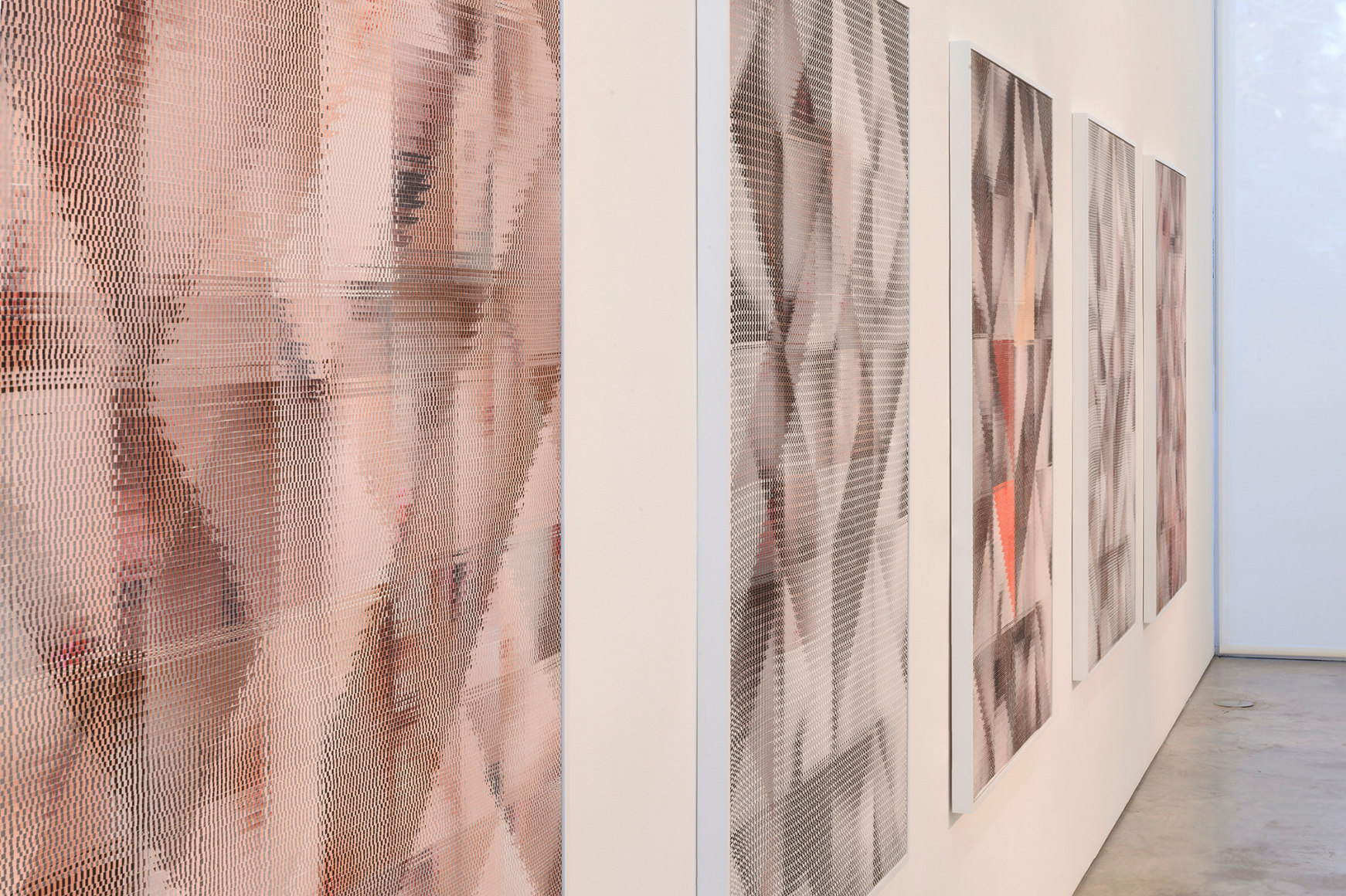 Installation view of John Sparagana: Splendid Isolation (Forces at Work), Sicardi | Ayers | Bacino, 2022.