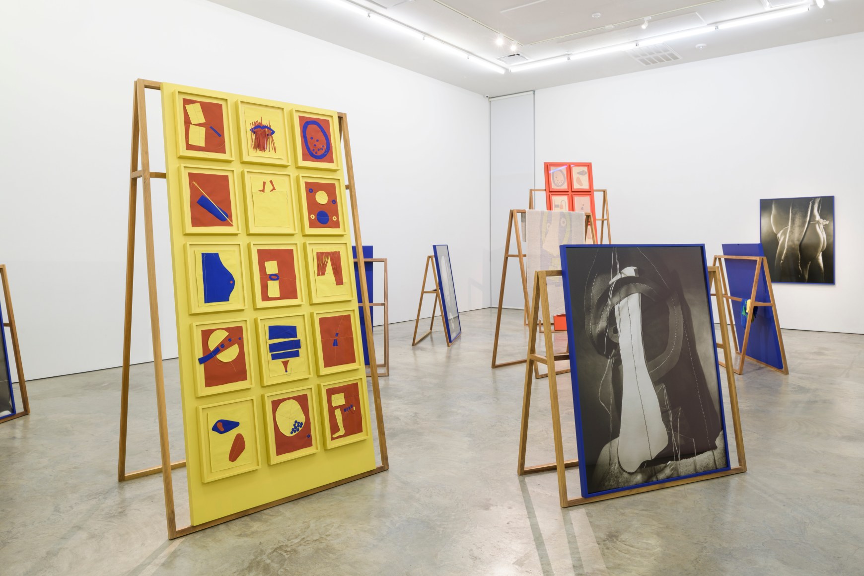 Installation view of Liz Cohen: The Poet&nbsp;at Sicardi | Ayers | Bacino, 2021.