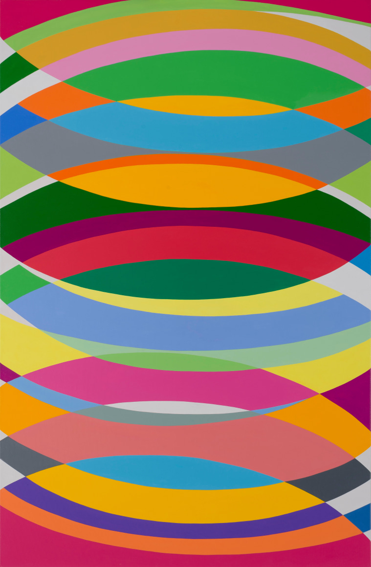 Graciela Hasper. Untitled, 2023. Acrylic on canvas, 69 x 44 7/8 inches.