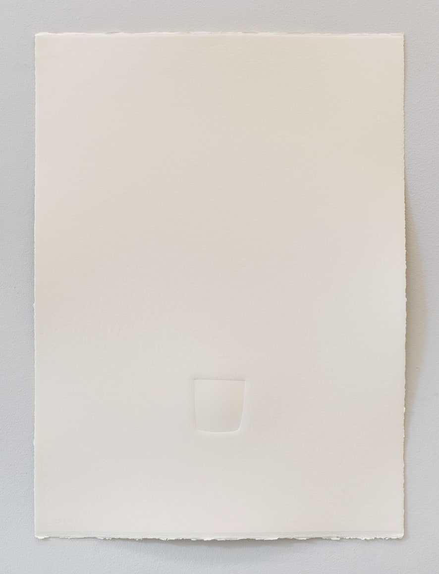 Reynier Leyva Novo, Solid Void #5, 2022. Embossed paper [Fabriano 300 lb.], 22 x 30 in.&nbsp;(55.9 x 76.2 cm.)