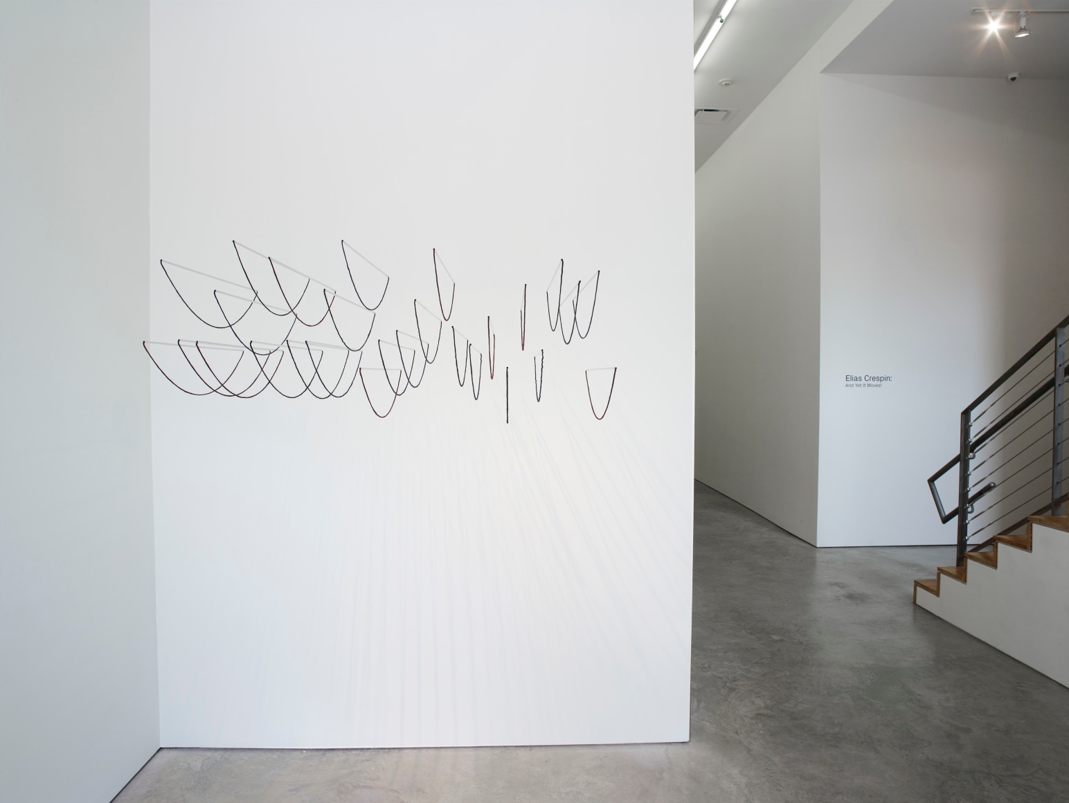 Elias Crespin:&nbsp;And Yet It Moves!&nbsp;Installation view at Sicardi | Ayers | Bacino, 2021.