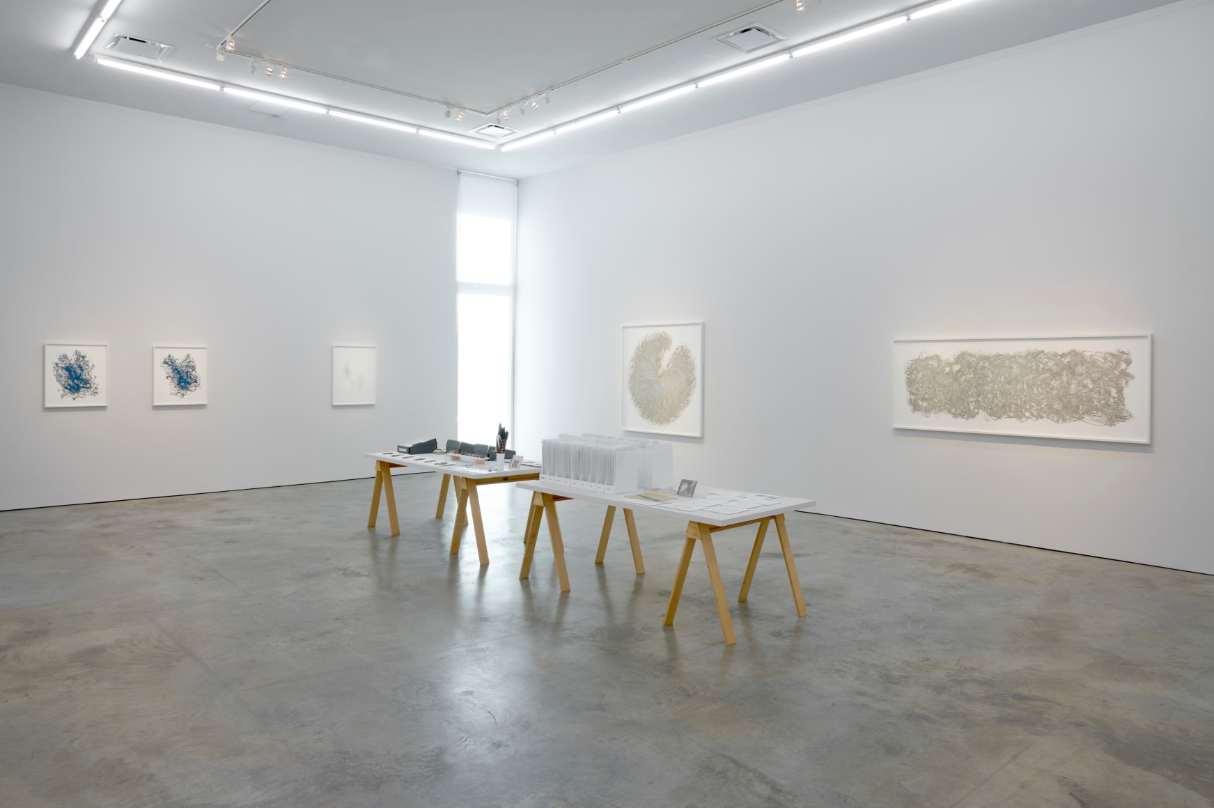 Gustavo D&iacute;az: Wild Wind, Subtle Breeze, installation at Sicardi | Ayers | Bacino. Photo by Tom Dubrock.