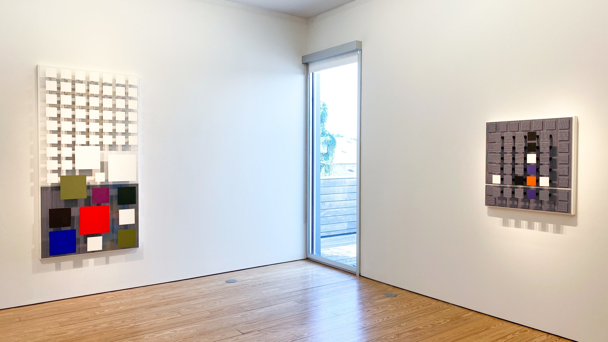 Jes&uacute;s-Rafael Soto,&nbsp;Perception: Works from 1964 - 1992 installation view at Sicardi Ayers Bacino, 2020.