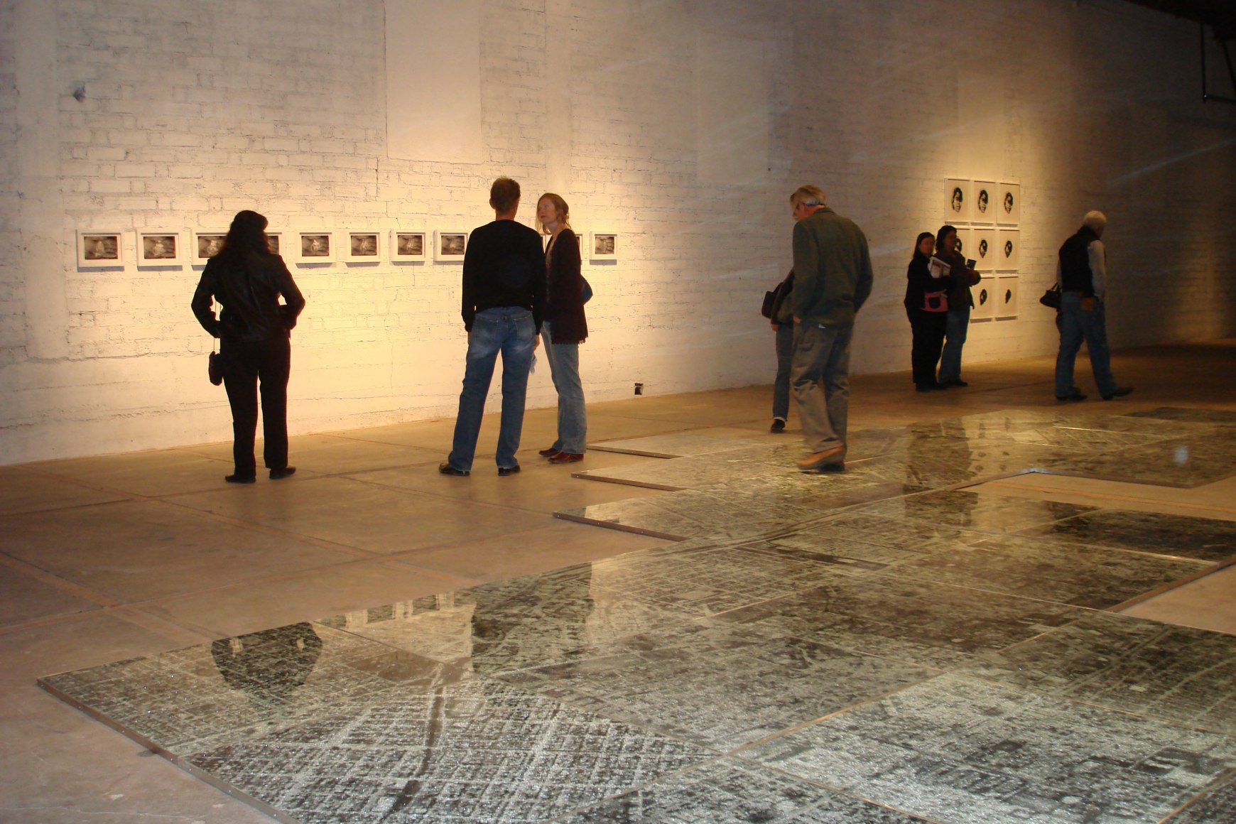 Oscar Mu&ntilde;oz solo exhibition The Disappeared/Los Desaparecidos&nbsp;at SITE Sante Fe, 2007-2008.&nbsp;