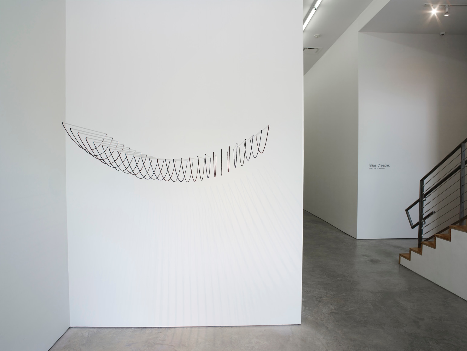 Elias Crespin:&nbsp;And Yet It Moves!&nbsp;Installation view at Sicardi | Ayers | Bacino, 2021.