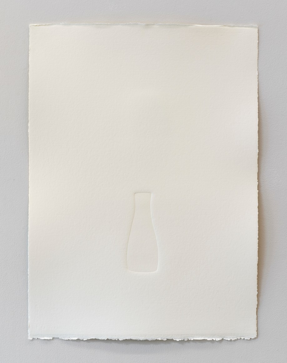 Reynier Leyva Novo, Solid Void #1, 2022. Embossed paper [Fabriano 300 lb.], 22 x 30 in. (55.9 x 76.2 cm.)