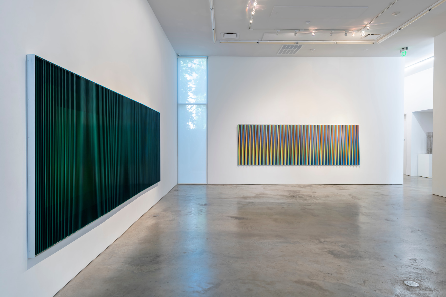 Installation view of&nbsp;Carlos Cruz-Diez: A Legacy in Color, 2023, Sicardi | Ayers | Bacino. Photo by Anthony Rathbun.