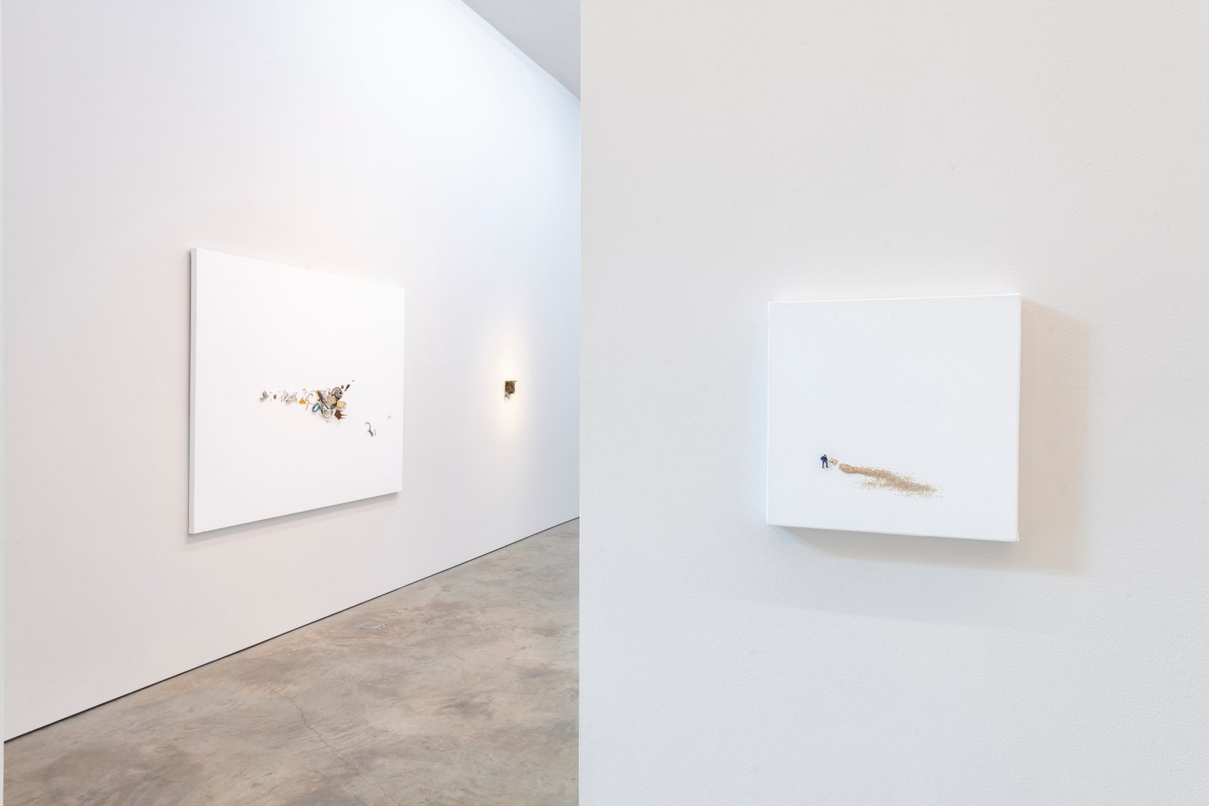 Liliana Porter: The Question of Scale, Installation at Sicardi | Ayers | Bacino, 2024. Photo by Anthony Rathbun.