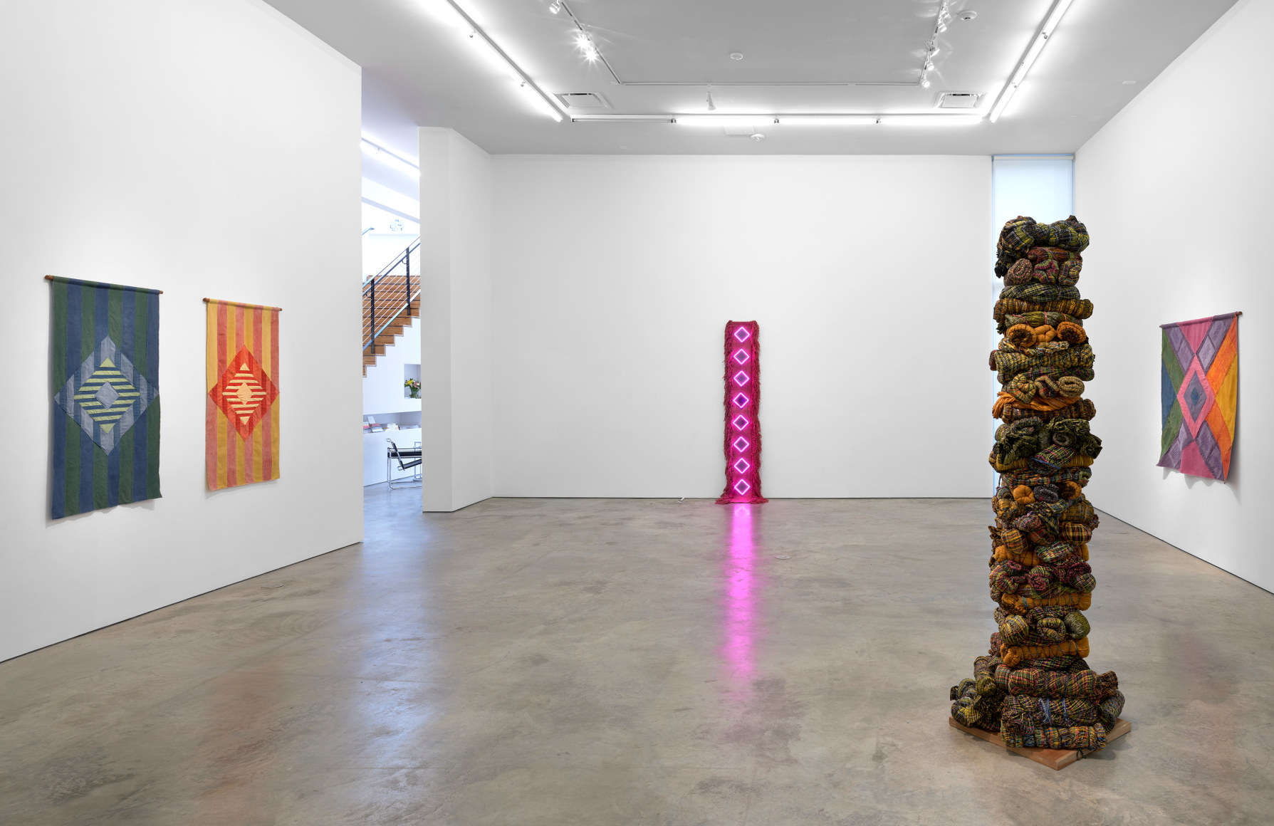 Installation view of Sandra Monterroso: The Healing Paradox at Sicardi | Ayers | Bacino, 2023.&nbsp;