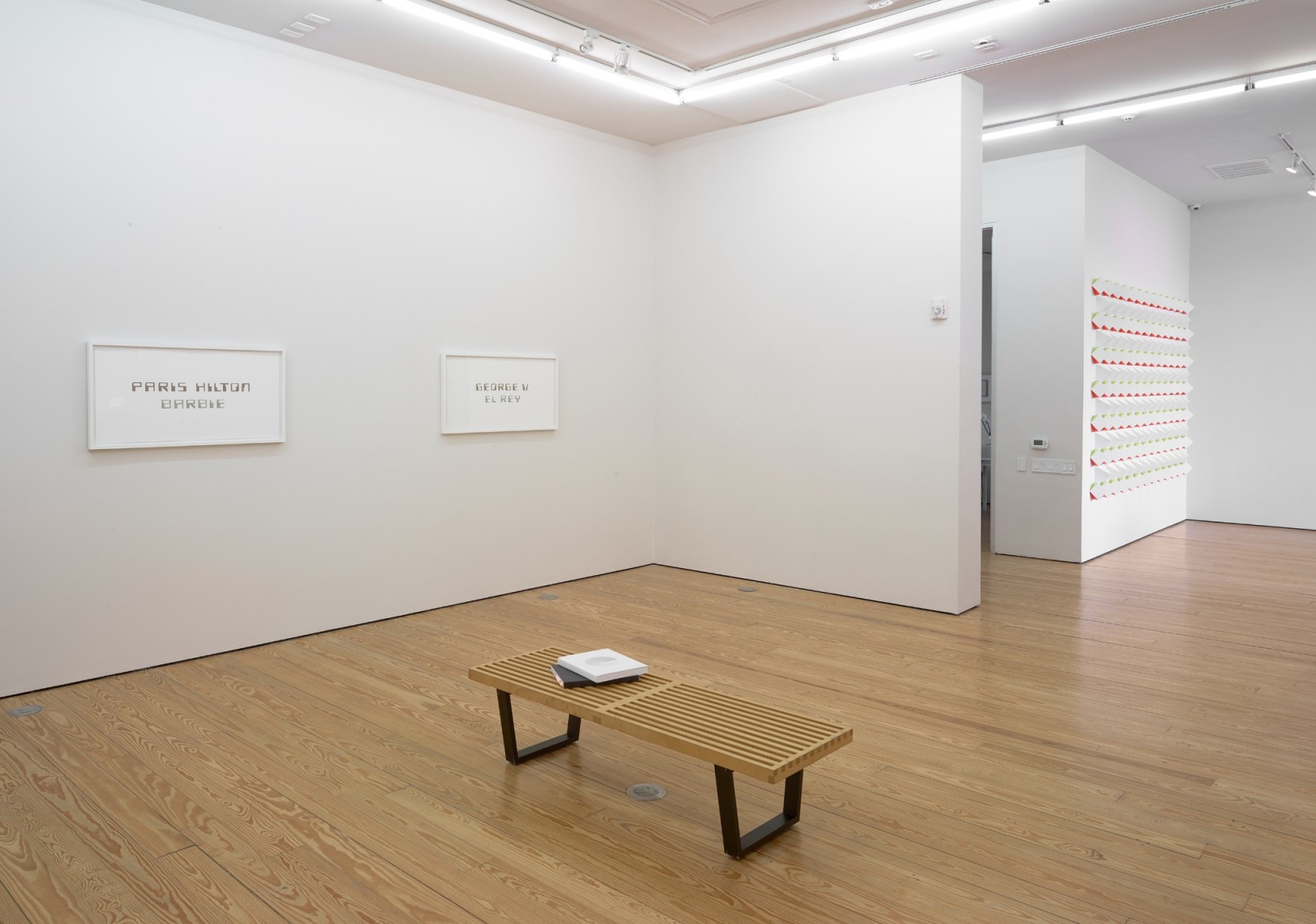 Installation view of Drawings at Sicardi | Ayers | Bacino, 2022.