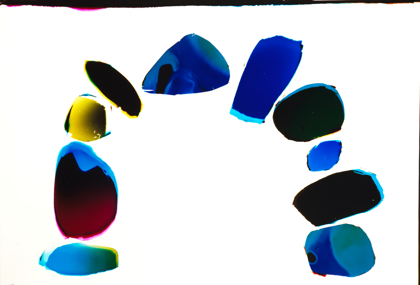 Earth Stones, 2018, 21 x 30 inches