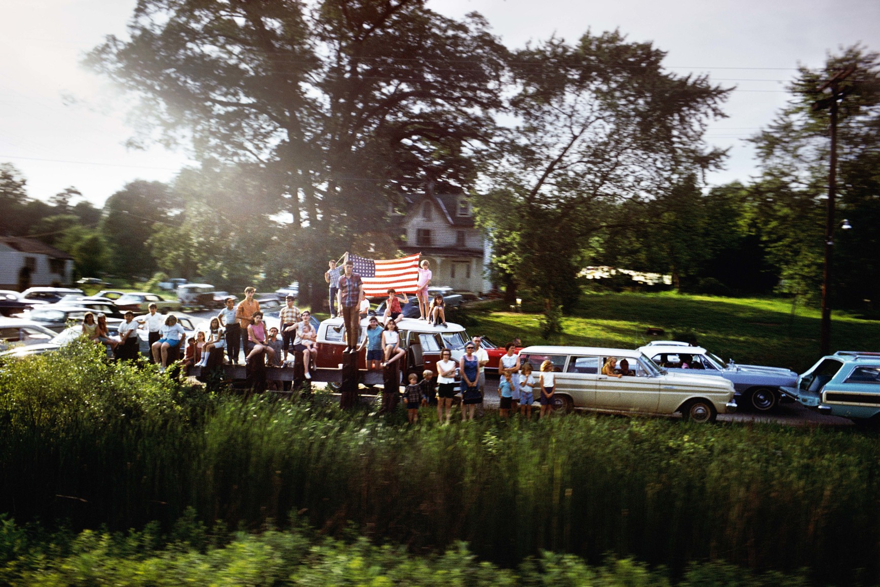 Untitled #11 from the RFK Train Portfolio. 1968, 24 x 16 inches - Edition of 10