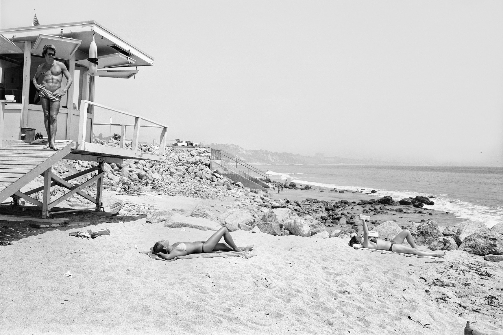 Untitled from “The Beaches, Los Angeles"  1979 - 1982, Only available as a silver gelatin print. Please inquire for more details. 