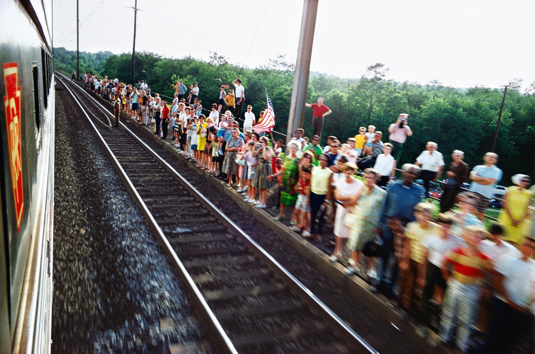 Paul Fusco, Untitled #10 from the RFK Train, 1968 / 2008