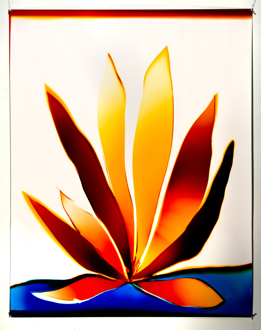 Warm Ocean Lotus, 2019 , 48 x 40 inches