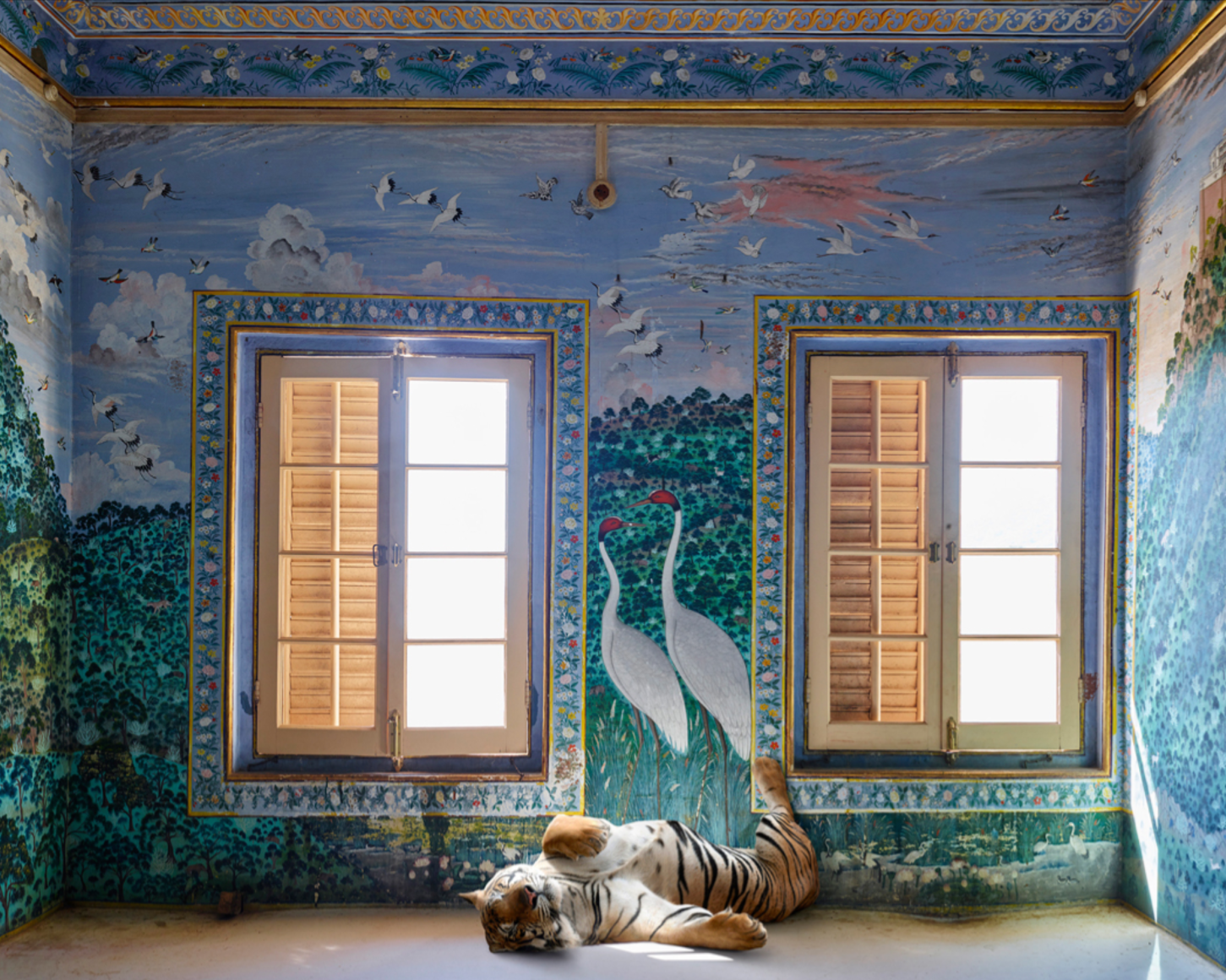 Karen Knorr , Mahadevi's Divine Power, Bara Mahal, 2022