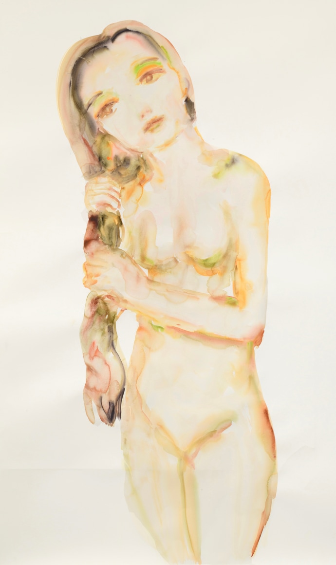 Kim McCarty, Watercolor on paper