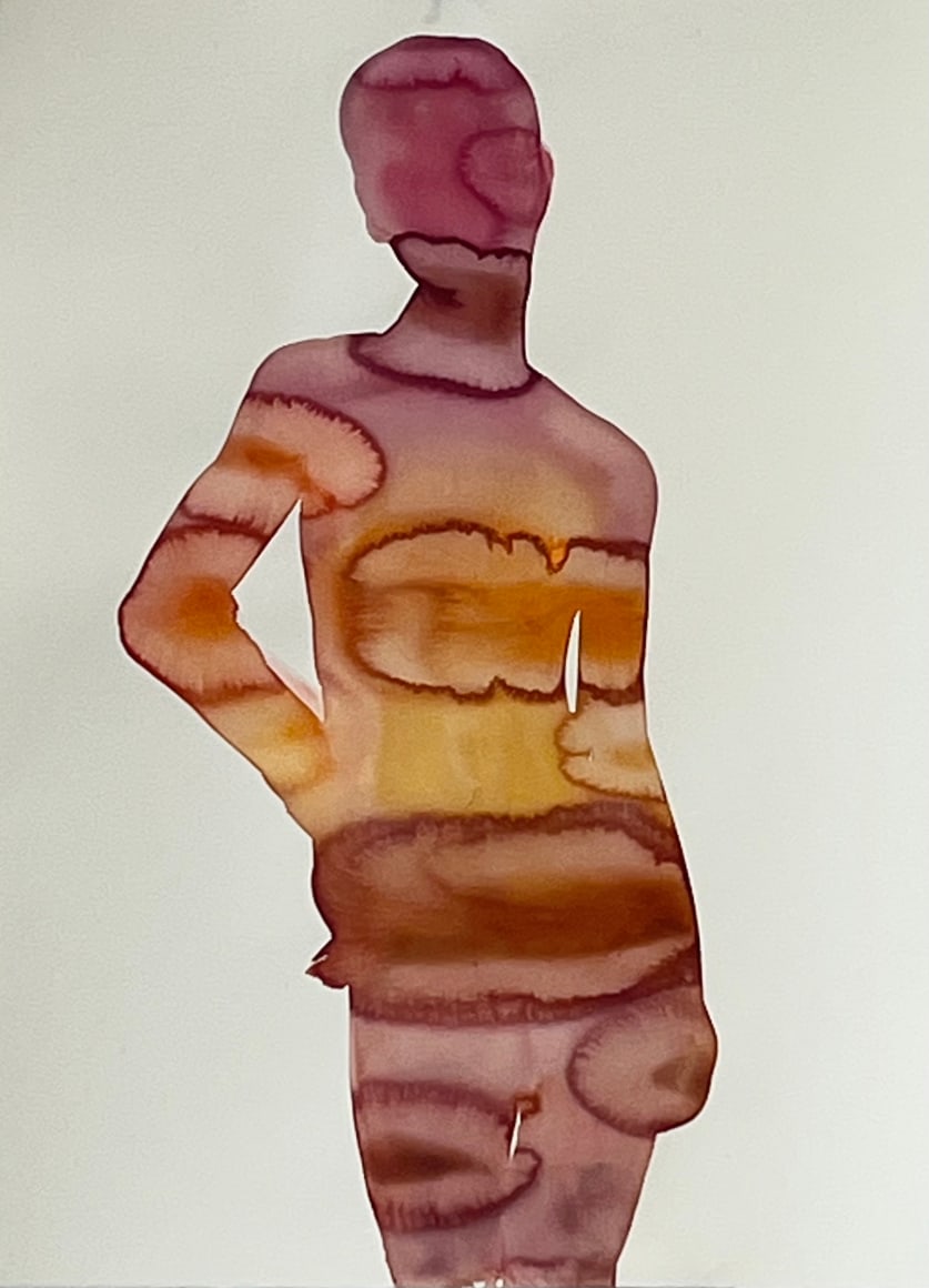 Kim McCarty, Watercolor on paper