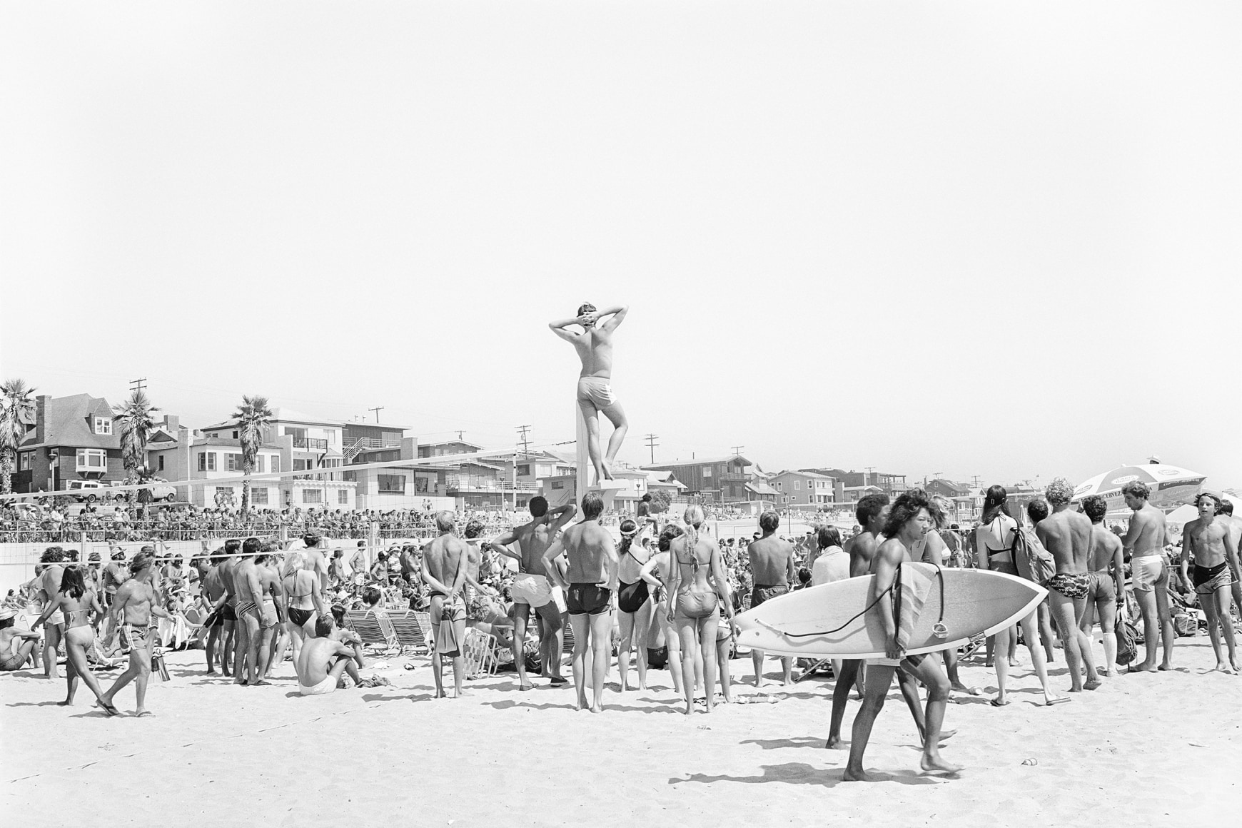 Untitled from “The Beaches, Los Angeles"  1979 - 1982, Only available as a silver gelatin print. Please inquire for more details. 