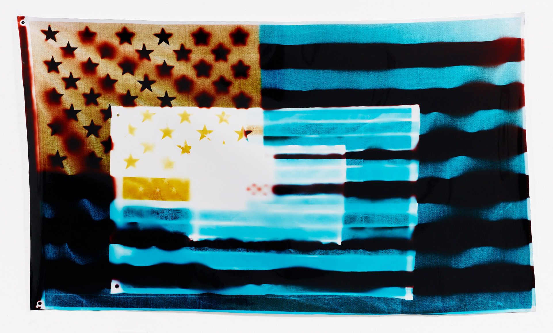 Matryoshka Flag, 2018 , 36 x 61 inches