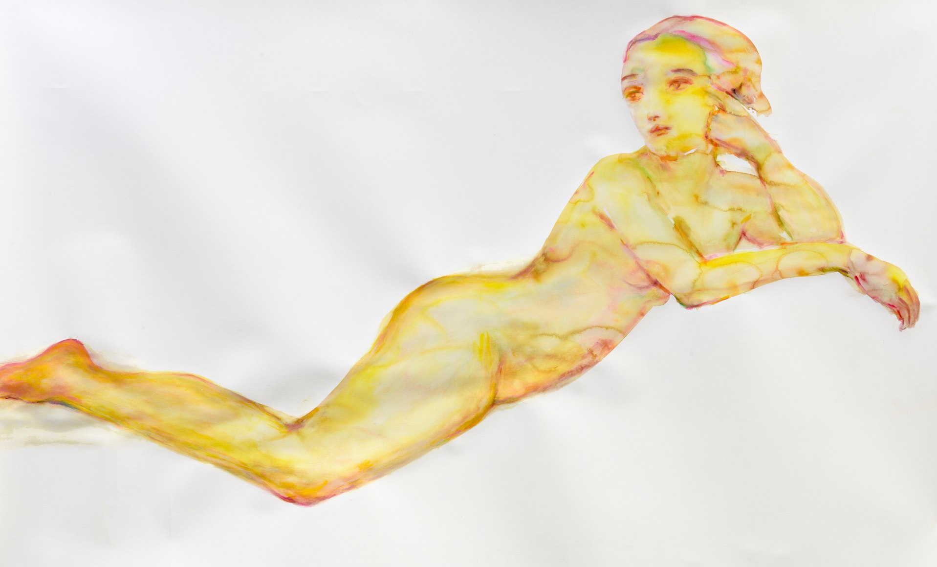 Kim McCarty, Watercolor on paper