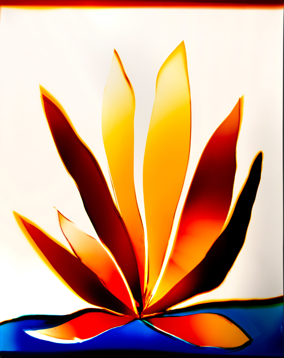 Warm Ocean Lotus, 2019 , 48 x 40 inches