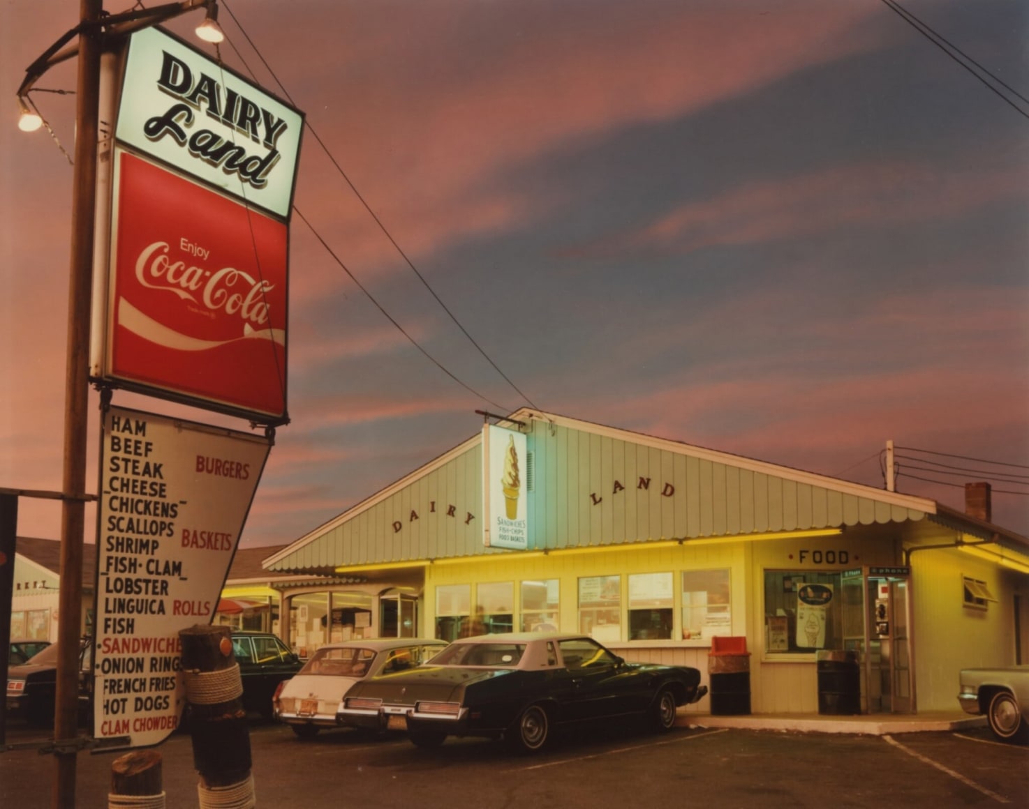 Joel Meyerowitz, Dairyland. Provincetown, 1976