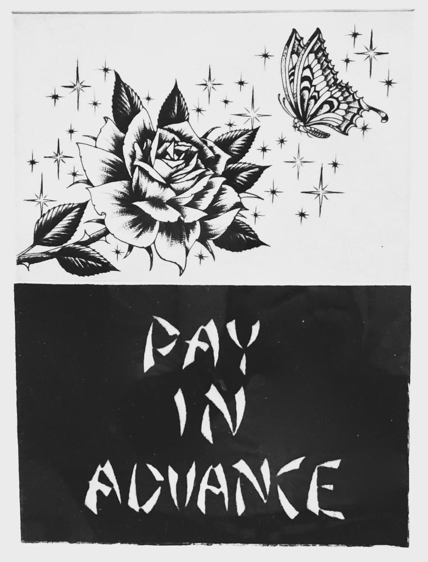 SCOTT CAMPBELL, "Pay in Advance"