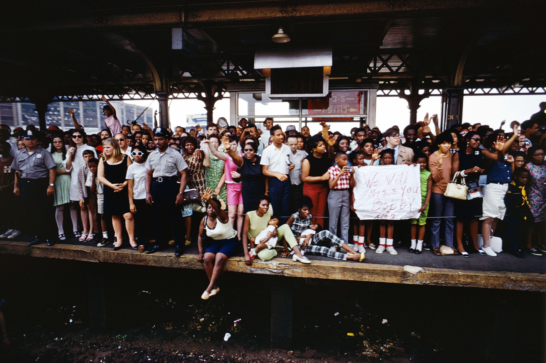 Paul Fusco, Untitled #2 from the RFK Train, 1968 / 2008