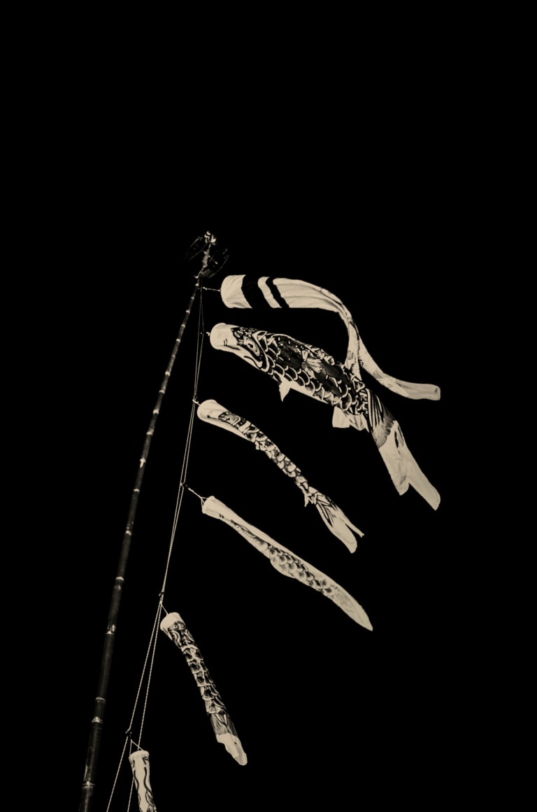 Koinobori, Iriomote Island, 2018, 15.4&nbsp;x 11&nbsp;inches