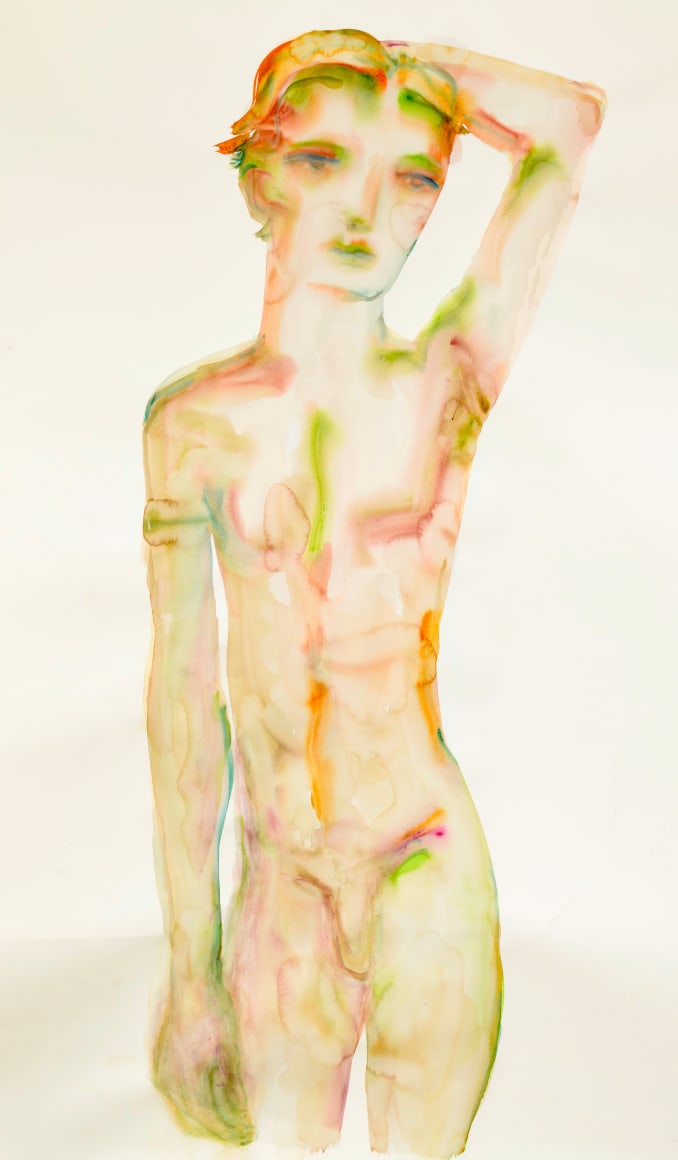 Kim McCarty, Watercolor on paper