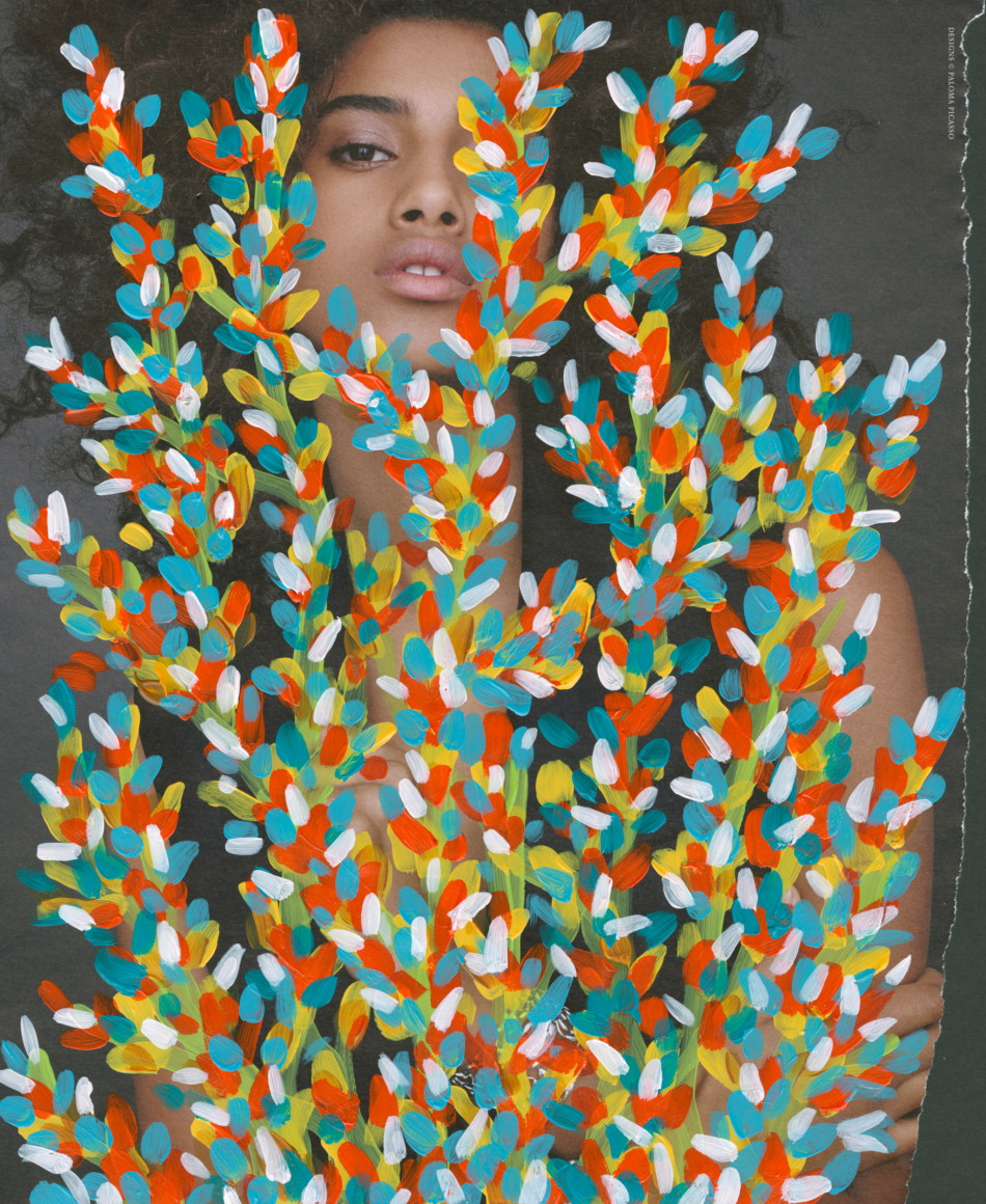 Untitled (Imaan Hammam by Mario Sorrenti for Tiffany & Co.), 2016, 11 x 8.75 inches 