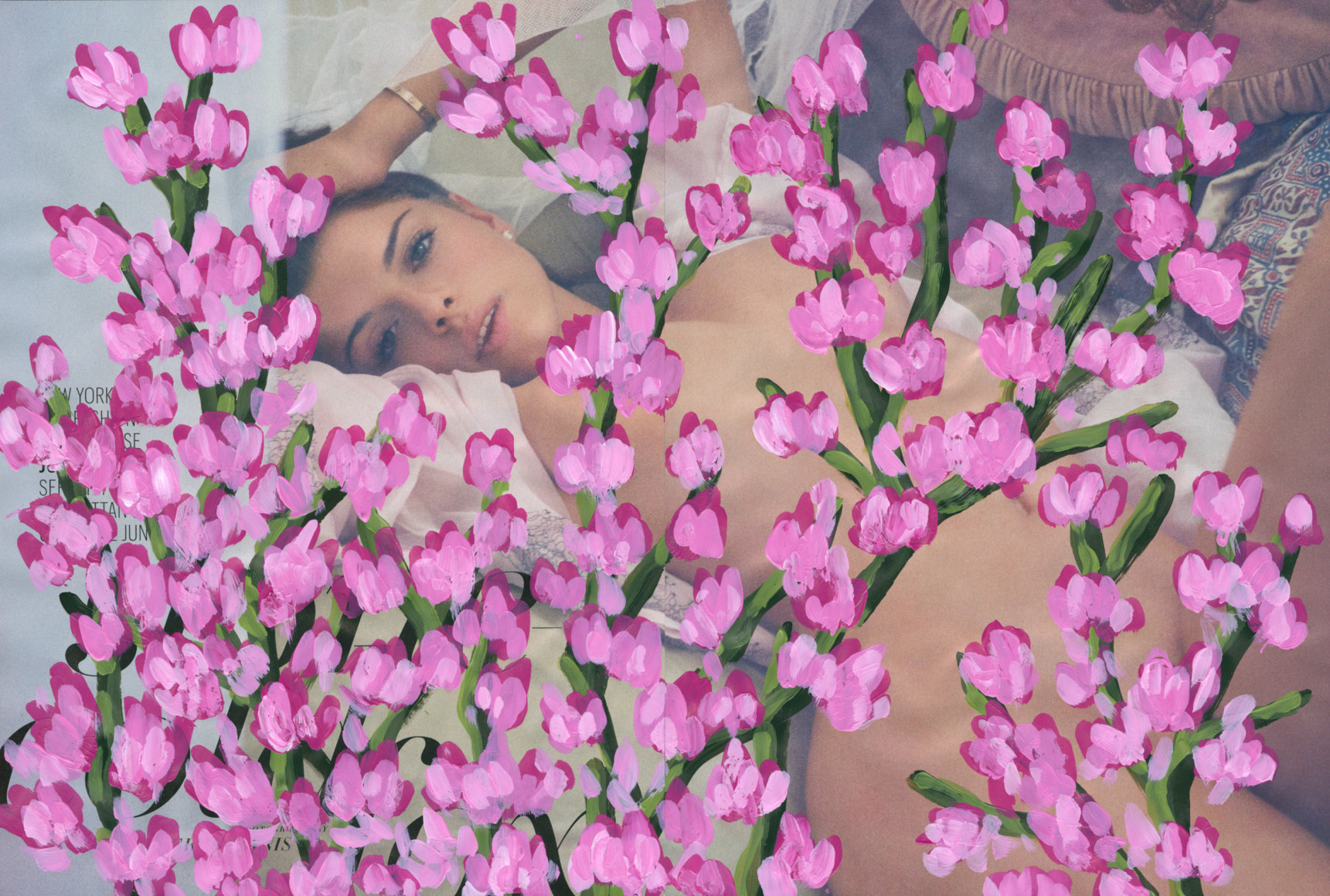 Untitled (Julia Fox by Greg Manis for Playboy, November 2015), 2016 , 10.75 x 16 inches 