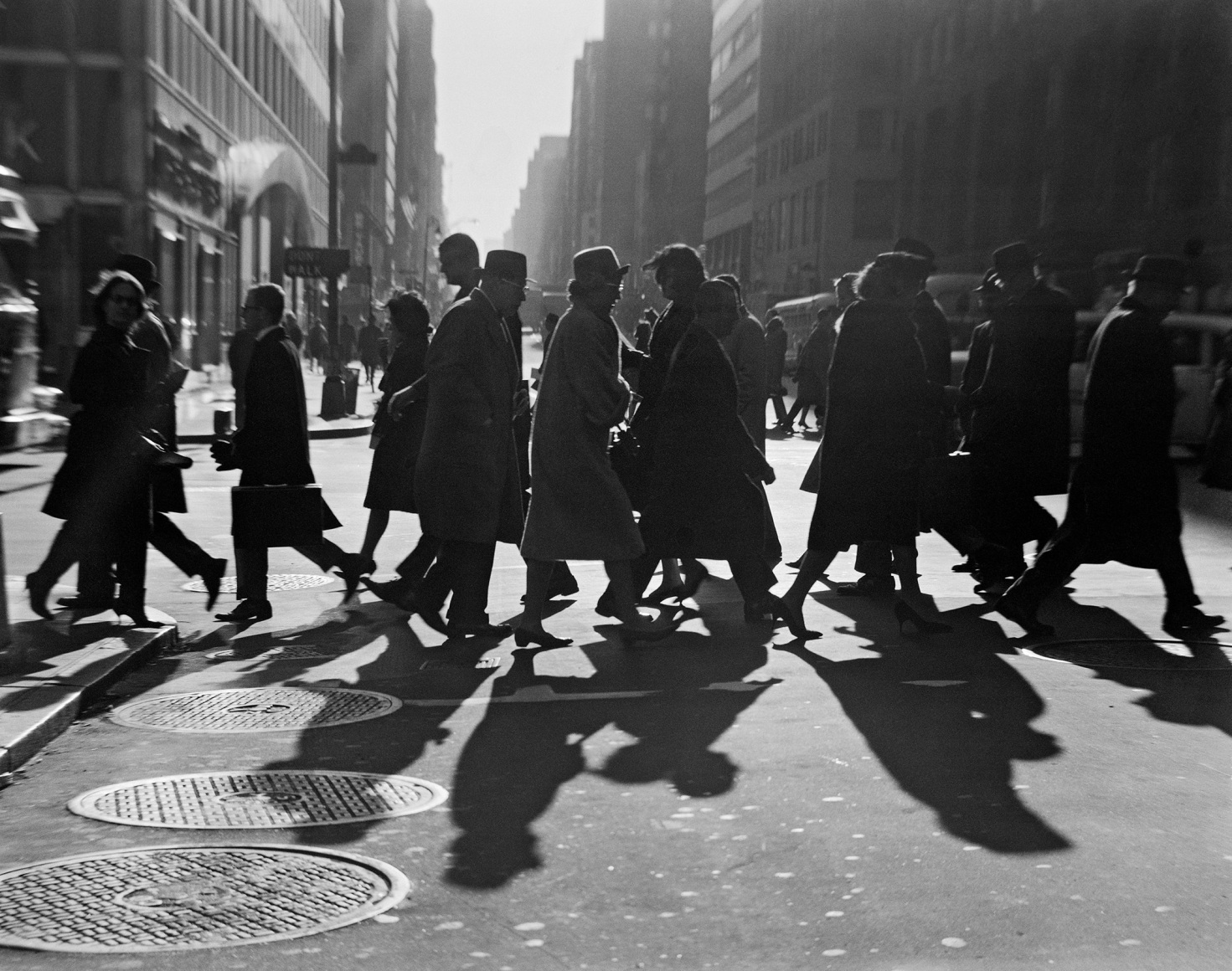 42nd St, New York. 1964, 16 x 20 inch gelatin silver print