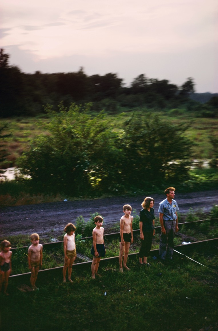 Paul Fusco, Family in Descending Order, 1968 