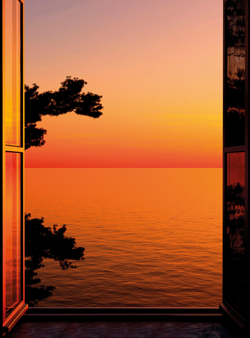 Appetite for Sunset II, 2024, 58.5 x 43.25 inch archival pigment print