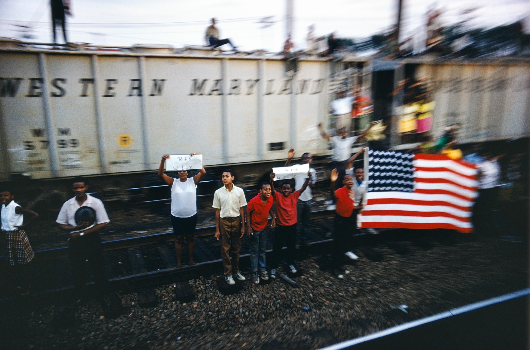 Paul Fusco, Untitled #5 from the RFK Train, 1968 / 2008