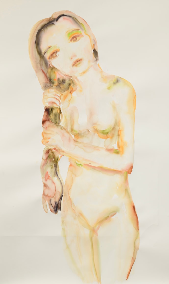 Kim McCarty, Watercolor on paper