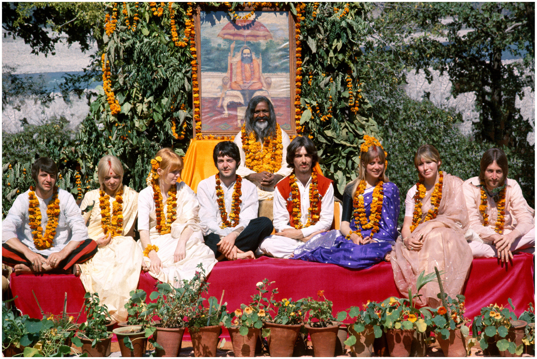 Paul Saltzman, Rishikesh, India. 1968